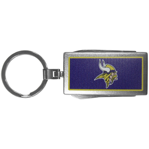 NFL - Minnesota Vikings Multi-tool Key Chain, Logo-Key Chains,NFL Key Chains,Minnesota Vikings Key Chains-JadeMoghul Inc.