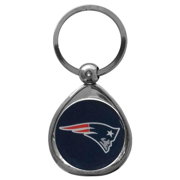 NFL - New England Patriots Chrome Key Chain-Key Chains,Chrome Key Chains,NFL Chrome Key Chains-JadeMoghul Inc.