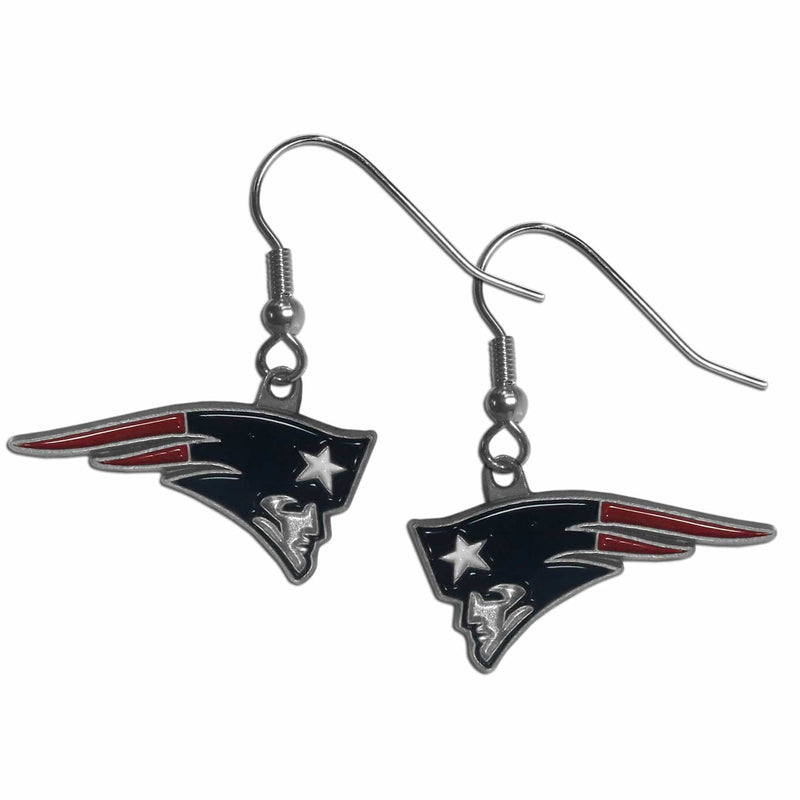 NFL - New England Patriots Dangle Earrings-Jewelry & Accessories,Earrings,Dangle Earrings,Dangle Earrings,NFL Dangle Earrings-JadeMoghul Inc.