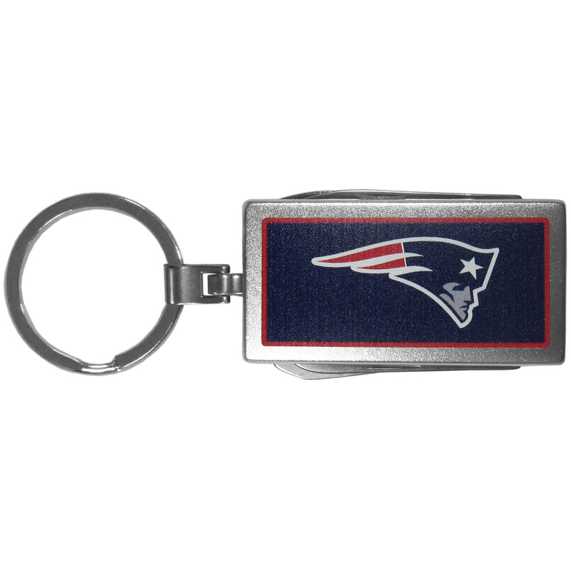 NFL - New England Patriots Multi-tool Key Chain, Logo-Key Chains,NFL Key Chains,New England Patriots Key Chains-JadeMoghul Inc.