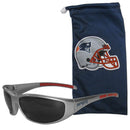 NFL - New England Patriots Sunglass and Bag Set-Sunglasses, Eyewear & Accessories,Sunglass and Accessory Sets,Sunglass and Bag Sets,NFL Sunglass and Bag Sets-JadeMoghul Inc.