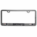 NFL - New England Patriots Tag Frame-Automotive Accessories,Tag Frames,Chrome Tag Frames,NFL Chrome Tag Frames-JadeMoghul Inc.