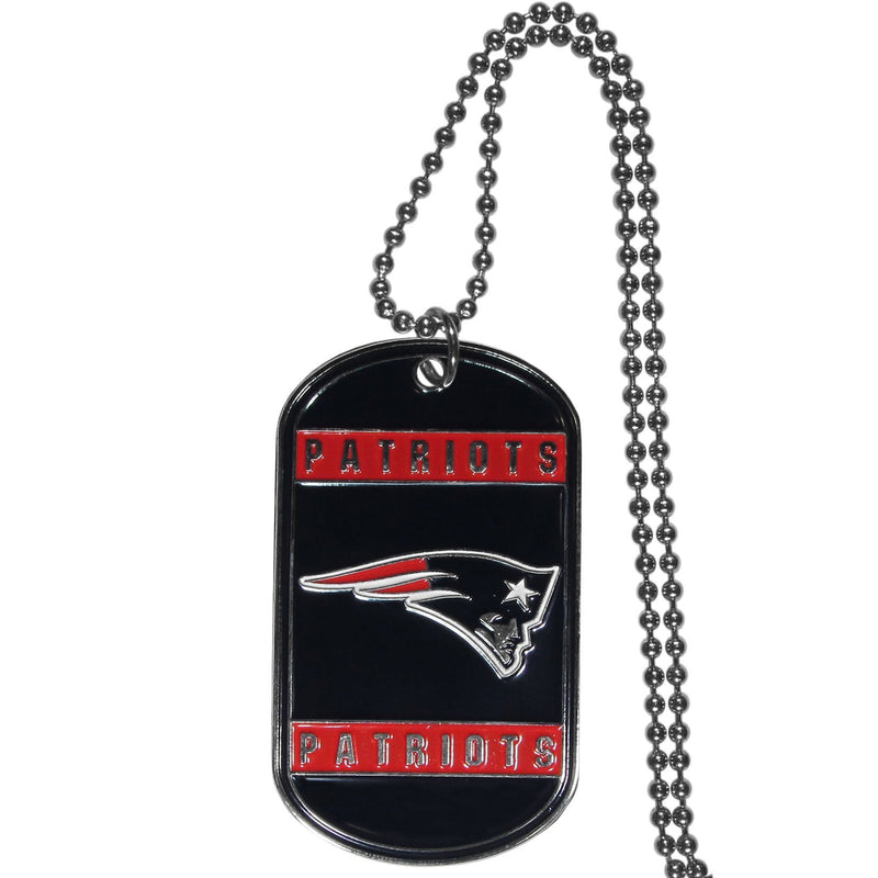 NFL - New England Patriots Tag Necklace-Jewelry & Accessories,Necklaces,Tag Necklaces,NFL Tag Necklaces-JadeMoghul Inc.