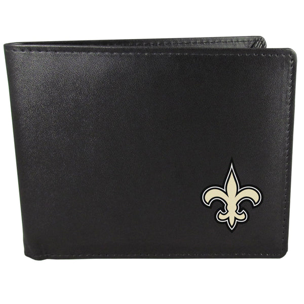 NFL - New Orleans Saints Bi-fold Wallet-Wallets & Checkbook Covers,Bi-fold Wallets,Printed Bi-fold WalletNFL Printed Bi-fold Wallet-JadeMoghul Inc.