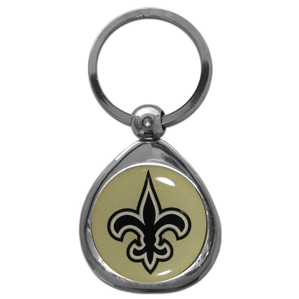 NFL - New Orleans Saints Chrome Key Chain-Key Chains,Chrome Key Chains,NFL Chrome Key Chains-JadeMoghul Inc.