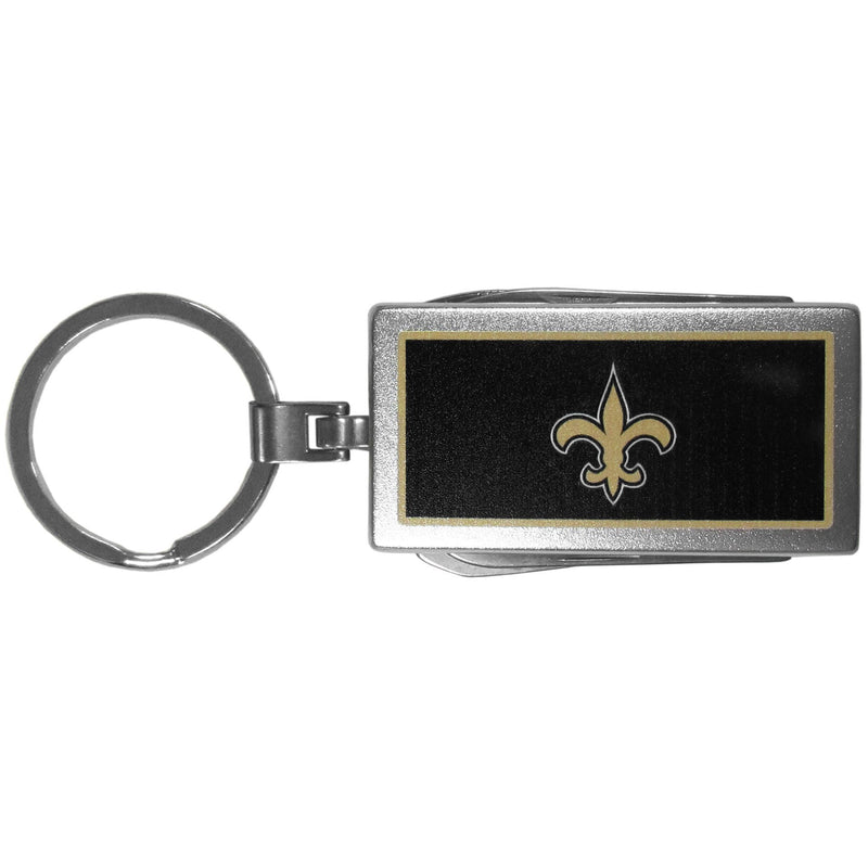NFL - New Orleans Saints Multi-tool Key Chain, Logo-Key Chains,NFL Key Chains,New Orleans Saints Key Chains-JadeMoghul Inc.