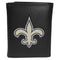 NFL - New Orleans Saints Tri-fold Wallet Large Logo-Wallets & Checkbook Covers,NFL Wallets,New Orleans Saints Wallets-JadeMoghul Inc.