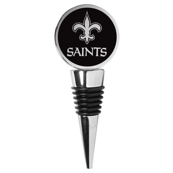 NFL - New Orleans Saints Wine Stopper-Tailgating & BBQ Accessories,Wine Accessories,Wine Stopper,NFL Wine Stopper-JadeMoghul Inc.