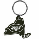 NFL - New York Jets Home State Flexi Key Chain-Key Chains,NFL Key Chains,NFL Home State Flexi Key Chains-JadeMoghul Inc.