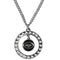 NFL - New York Jets Rhinestone Hoop Necklace-Jewelry & Accessories,Necklaces,Rhinestone Hoop Necklaces,NFL Rhinestone Hoop Necklaces-JadeMoghul Inc.
