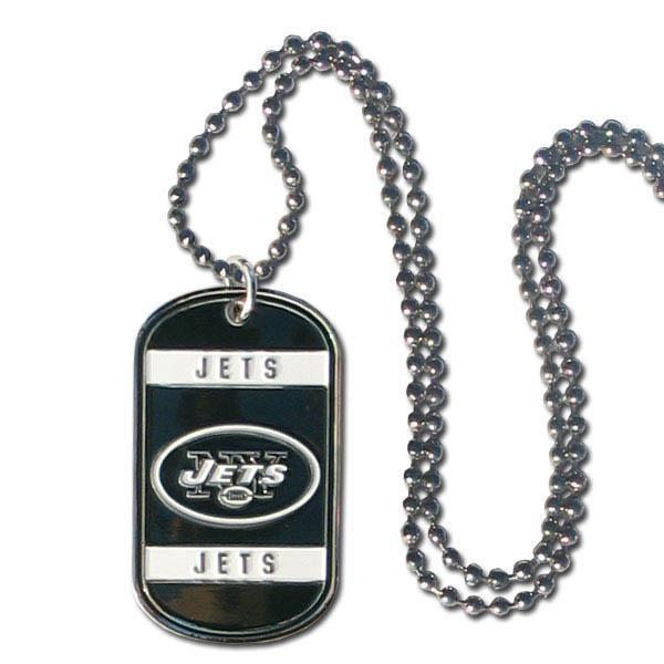 NFL - New York Jets Tag Necklace-Jewelry & Accessories,Necklaces,Tag Necklaces,NFL Tag Necklaces-JadeMoghul Inc.