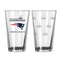 NFL NFL - Boelter 16-Ounce Satin Etch Pint Glass - NFL New England Patriots Super Bowl 49 Champs AExp