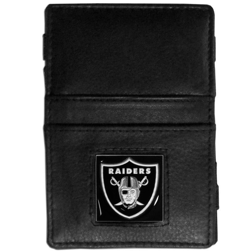 NFL - Oakland Raiders Leather Jacob's Ladder Wallet-Wallets & Checkbook Covers,Jacob's Ladder Wallets,NFL Jacob's Ladder Wallets-JadeMoghul Inc.