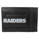 NFL - Oakland Raiders Logo Leather Cash and Cardholder-Wallets & Checkbook Covers,NFL Wallets,Oakland Raiders Wallets-JadeMoghul Inc.