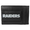 NFL - Oakland Raiders Logo Leather Cash and Cardholder-Wallets & Checkbook Covers,NFL Wallets,Oakland Raiders Wallets-JadeMoghul Inc.