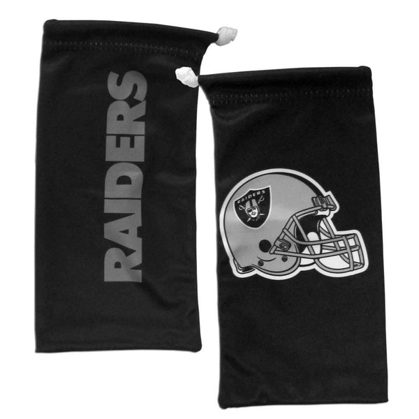 NFL - Oakland Raiders Microfiber Sunglass Bag-Sunglasses, Eyewear & Accessories,Microfiber Eyewear Bag,NFL Sport Eyewear Cases-JadeMoghul Inc.