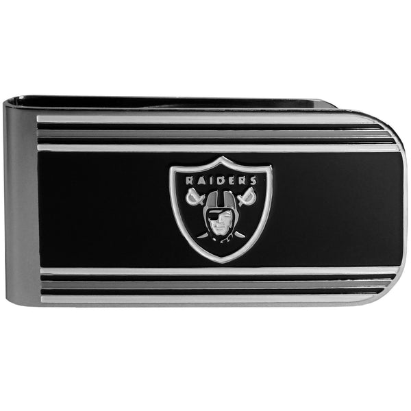 NFL - Oakland Raiders MVP Money Clip-Wallets & Checkbook Covers,NFL Wallets,Oakland Raiders Wallets-JadeMoghul Inc.
