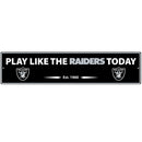 NFL - Oakland Raiders Street Sign Wall Plaque-Tailgating & BBQ Accessories,NFL Tailgating Accessories,NFL Wall Plaques, Play Like Road Sign Wall Plaque-JadeMoghul Inc.