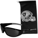 NFL - Oakland Raiders Sunglass and Bag Set-Sunglasses, Eyewear & Accessories,Sunglass and Accessory Sets,Sunglass and Bag Sets,NFL Sunglass and Bag Sets-JadeMoghul Inc.