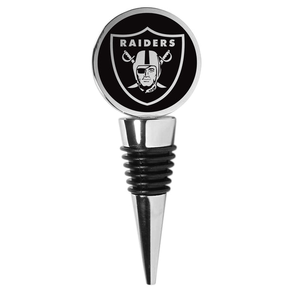 NFL - Oakland Raiders Wine Stopper-Tailgating & BBQ Accessories,Wine Accessories,Wine Stopper,NFL Wine Stopper-JadeMoghul Inc.