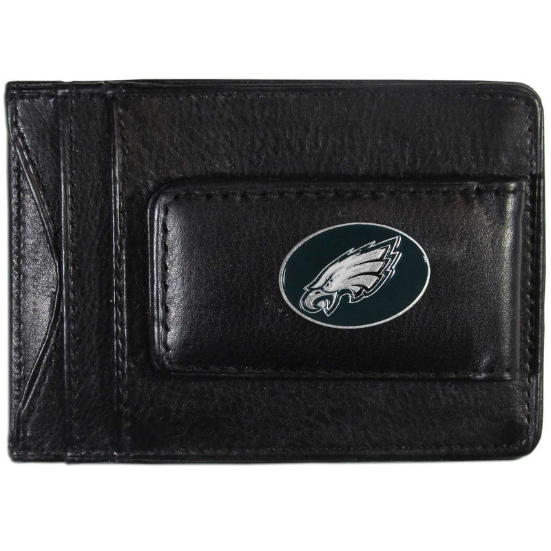 NFL - Philadelphia Eagles Leather Cash & Cardholder-Wallets & Checkbook Covers,Cash & Cardholders,NFL Cash & Cardholders-JadeMoghul Inc.