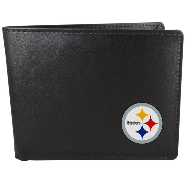 NFL - Pittsburgh Steelers Bi-fold Wallet-Wallets & Checkbook Covers,Bi-fold Wallets,Printed Bi-fold WalletNFL Printed Bi-fold Wallet-JadeMoghul Inc.