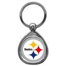 NFL - Pittsburgh Steelers Chrome Key Chain-Key Chains,Chrome Key Chains,NFL Chrome Key Chains-JadeMoghul Inc.