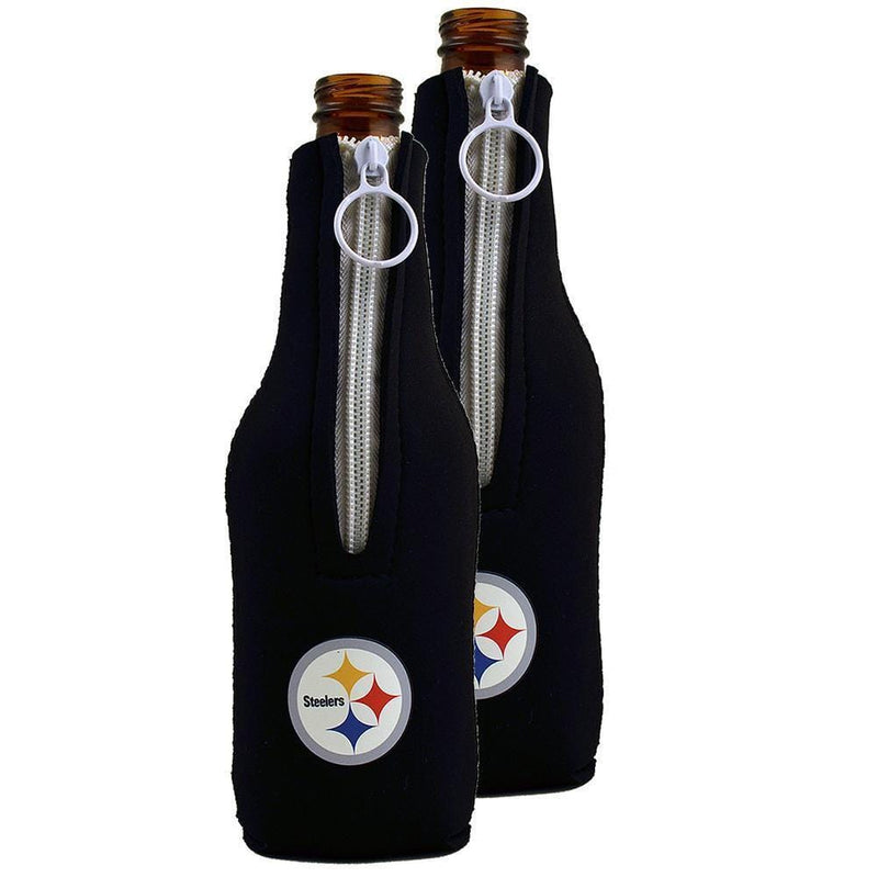 NFL Pittsburgh Steelers Neoprene Bottle Sleeve [Set of 2]-Placemats-JadeMoghul Inc.