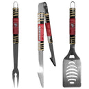 NFL - San Francisco 49ers 3 pc Tailgater BBQ Set-Tailgating & BBQ Accessories,BBQ Tools,3 pc Tailgater Tool Set,NFL 3 pc Tailgater Tool Set-JadeMoghul Inc.