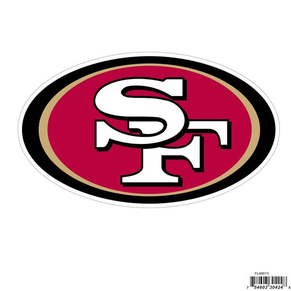 NFL - San Francisco 49ers 8 inch Logo Magnets-Home & Office,Magnets,8 inch Logo Magnets,NFL 8 inch Logo Magnets-JadeMoghul Inc.