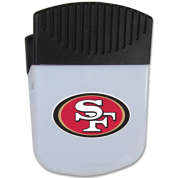 NFL - San Francisco 49ers Chip Clip Magnet-Home & Office,Magnets,Chip Clip Magnets,Printed Logo Clip Magnets,NFL Chip Clip Magnets-JadeMoghul Inc.
