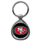 NFL - San Francisco 49ers Chrome Key Chain-Key Chains,Chrome Key Chains,NFL Chrome Key Chains-JadeMoghul Inc.
