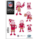 NFL - San Francisco 49ers Family Decal Set Small-Automotive Accessories,Decals,Family Character Decals,Small Family Decals,NFL Small Family Decals-JadeMoghul Inc.