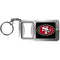 NFL - San Francisco 49ers Flashlight Key Chain with Bottle Opener-Key Chains,Flashlight Key Chain With Bottle Opener,NFL Flashlight Key Chain With Bottle Opener-JadeMoghul Inc.