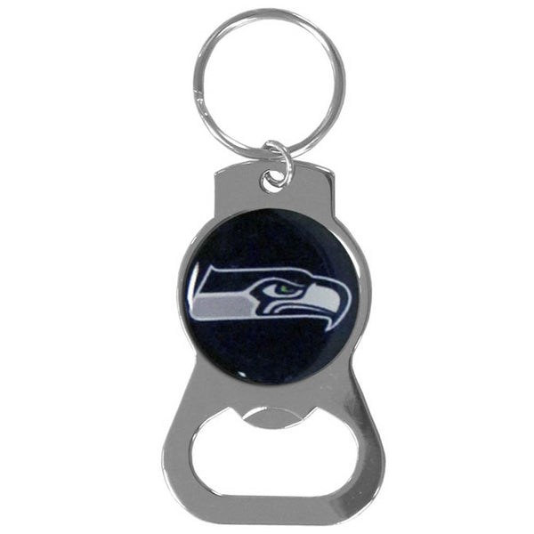 NFL - Seattle Seahawks Bottle Opener Key Chain-Key Chains,Bottle Opener Key Chains,NFL Bottle Opener Key Chains-JadeMoghul Inc.