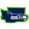 NFL - Seattle Seahawks Home State Decal-Automotive Accessories,Decals,Home State Decals,NFL Home State Decals-JadeMoghul Inc.