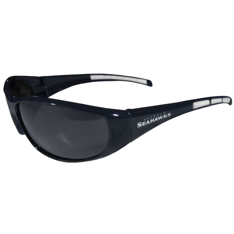 NFL - Seattle Seahawks Wrap Sunglasses-Sunglasses, Eyewear & Accessories,Sunglasses,Wrap Sunglasses,NFL Wrap Sunglasses-JadeMoghul Inc.