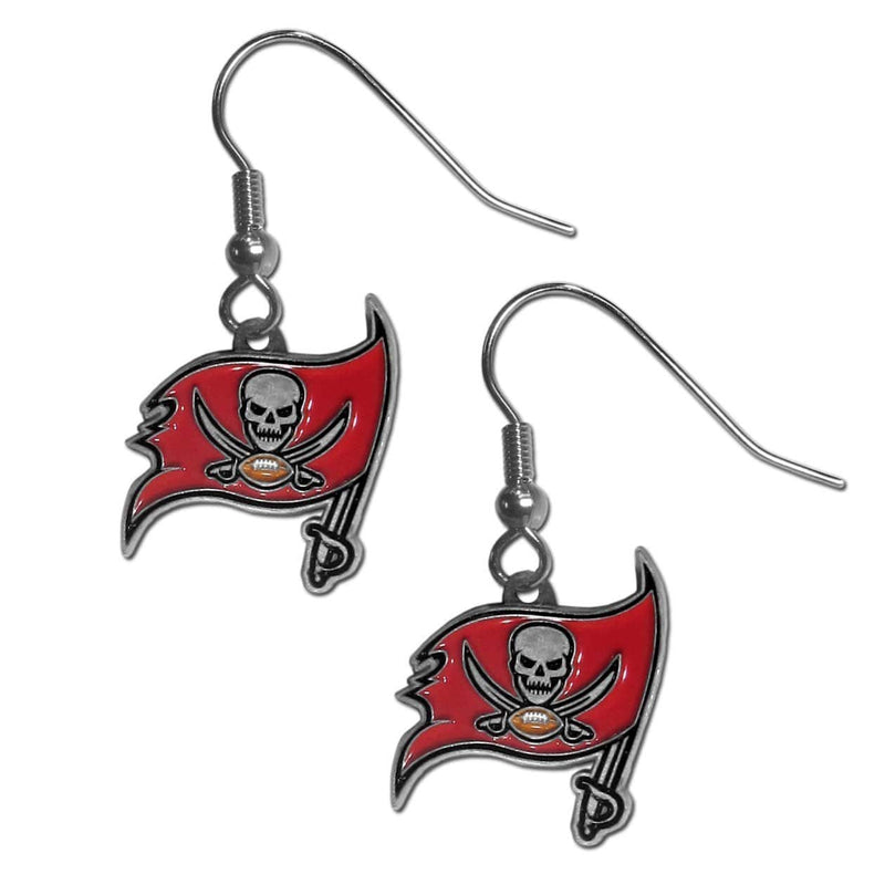 NFL - Tampa Bay Buccaneers Dangle Earrings-Jewelry & Accessories,Earrings,Dangle Earrings,Dangle Earrings,NFL Dangle Earrings-JadeMoghul Inc.