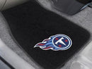 Car Floor Mats NFL Tennessee Titans 2-pc Embroidered Front Car Mats 18"x27"