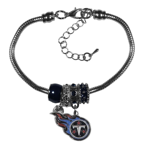 NFL - Tennessee Titans Euro Bead Bracelet-Jewelry & Accessories,Bracelets,Euro Bead Bracelets,NFL Euro Bead Bracelets-JadeMoghul Inc.