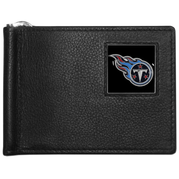 NFL - Tennessee Titans Leather Bill Clip Wallet-Wallets & Checkbook Covers,Bill Clip Wallets,NFL Bill Clip Wallets-JadeMoghul Inc.