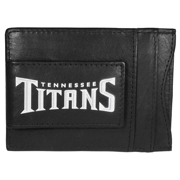 NFL - Tennessee Titans Logo Leather Cash and Cardholder-Wallets & Checkbook Covers,NFL Wallets,Tennessee Titans Wallets-JadeMoghul Inc.