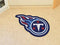 Custom Area Rugs NFL Tennessee Titans Mascot Custom Shape Mat