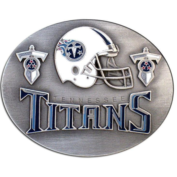 NFL - Tennessee Titans Team Belt Buckle-Jewelry & Accessories,Belt Buckles,Team Belt Buckles,NFL Team Belt Buckles-JadeMoghul Inc.