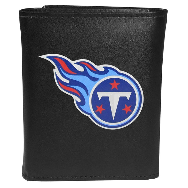 NFL - Tennessee Titans Tri-fold Wallet Large Logo-Wallets & Checkbook Covers,NFL Wallets,Tennessee Titans Wallets-JadeMoghul Inc.