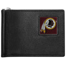 NFL - Washington Redskins Leather Bill Clip Wallet-Wallets & Checkbook Covers,Bill Clip Wallets,NFL Bill Clip Wallets-JadeMoghul Inc.