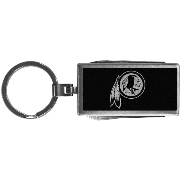NFL - Washington Redskins Multi-tool Key Chain, Black-Key Chains,NFL Key Chains,Washington Redskins Key Chains-JadeMoghul Inc.