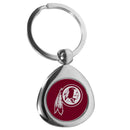 NFL - Washington Redskins Round Teardrop Key Chain-Key Chains,NFL Key Chains,Washington Redskins Key Chains-JadeMoghul Inc.
