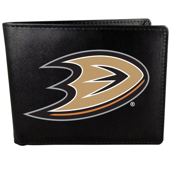 NHL - Anaheim Ducks Bi-fold Wallet Large Logo-Wallets & Checkbook Covers,NHL Wallets,Anaheim Ducks Wallets-JadeMoghul Inc.