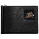 NHL - Anaheim Ducks Leather Bill Clip Wallet-Wallets & Checkbook Covers,Bill Clip Wallets,NHL Bill Clip Wallets-JadeMoghul Inc.